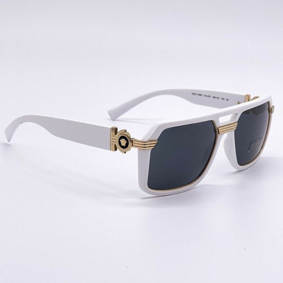 New Versace White 58mm Unisex Sunglasses - Picture 6 of 8